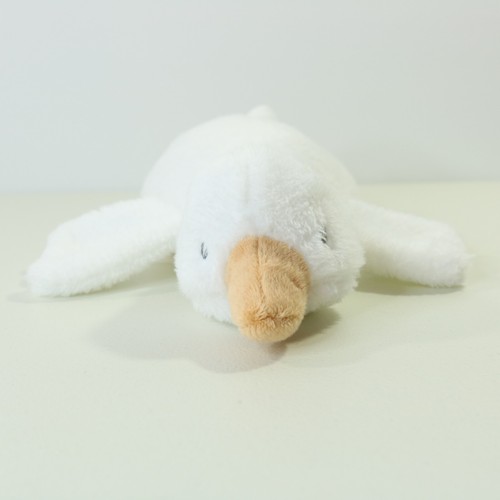 Peluche morbido carter anatra bianca oca peluche occhi ricamati - Foto 2 di 13