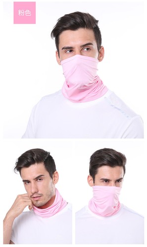 Neck Gaiter Headband Bandanna Multi-Use Elastic Face Mask Cover Bandana Sports - Picture 14 of 51
