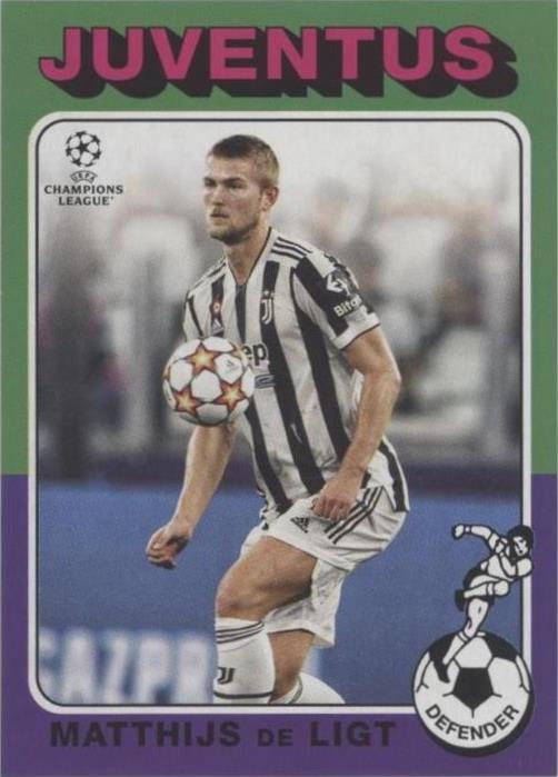 2021-22 Topps UCL Collection Matthijs de Ligt #75-10 - 1 of 1