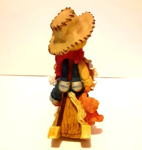 Vintage Matthew DANKO SMALL FRIENDS GIDDYAP COWBOY cavallo a dondolo 8 x 5 x 2 usato - Foto 3 di 5