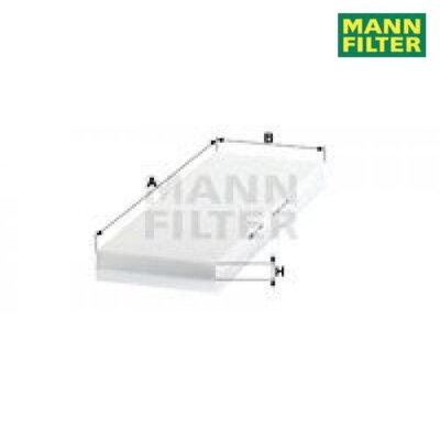 Filter, Innenraumluft MANN-FILTER CU4442 für Fiat Ducato Bus