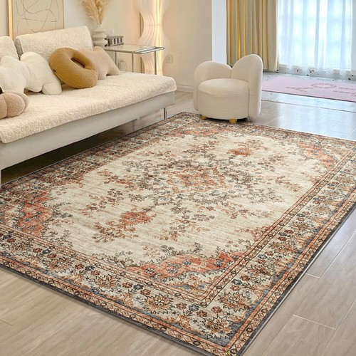 Large Traditional Rugs Living Room Bedroom Carpet Non Slip Hallway Runner Mat - Picture 58 of 77