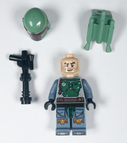 LEGO Boba Fett Minifigure Star Wars from set 9496 Desert Skiff
