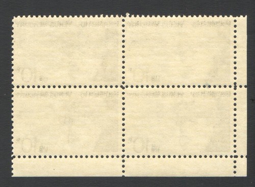 Vintage Unused US Postage Block of 10 Cent Stamps Mariner 10 Venus/Mercury - Picture 2 of 2