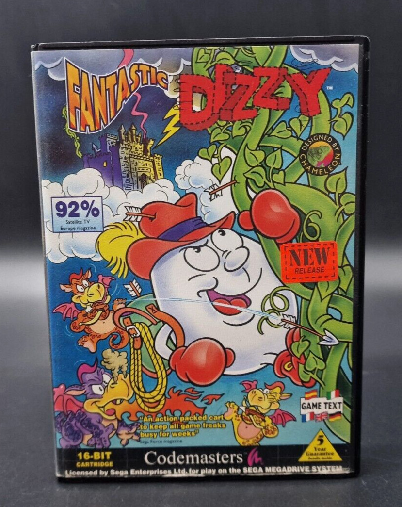 Fantastic Dizzy - SEGA Megadrive Mega Drive - Complet - PAL - Très Bon Etat