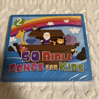 50 BIBLE SONGS FOR KIDS by The St. John Children's Choir New CD 2 Disc Set