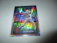 Nolan Gorman 2024 Topps Chrome Logofractor #97