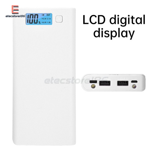 8x18650 Battery Shell Box LCD Mobile Power Bank Case DIY Battery Charging Case - Bild 20 von 29