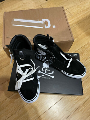 New VANS x Mastermind Japan Hi Top 1CK666 Size UK 8.5 US 9.5