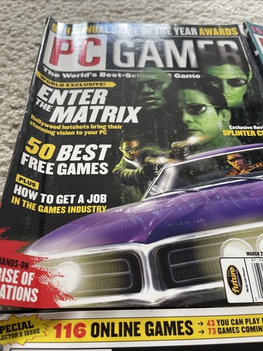 PC Gamer Magazine Vol. 10 #3, 5, 6, 7, 8, 9, 10, 11, 12 & Holiday No Disc 2003 - Picture 2 of 16