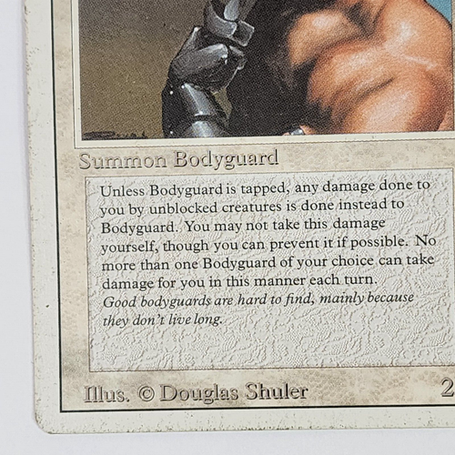 MTG Veteran Bodyguard Revised Edition Regular Rare x2 - Picture 5 of 5