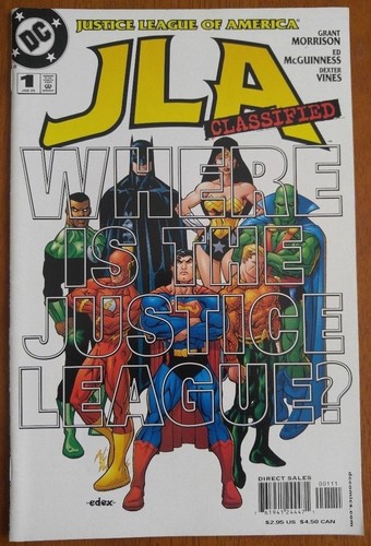 Liga de la Justicia de América: Clasificada #1 Cubierta de la JLA (DC Comics, 2005) - Imagen 1 de 3