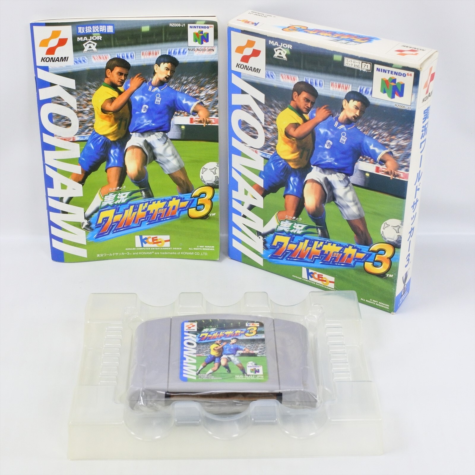 JIKKYO WORLD SOCCER 3 Nintendo 64 2467 n6