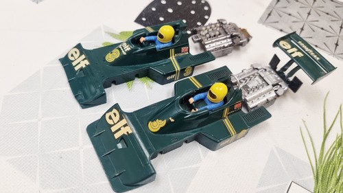 SCALEXTRIC 2 X CARROCERIAS TYRRELL P34 EXIN MADE IN SPAIN CARROCECIA REF. 4054