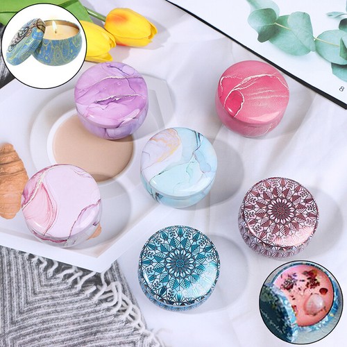 Candle Tin Jars DIY Candle Making kit Holder Storage Case For Dry Spices Swee _j - Picture 2 of 18