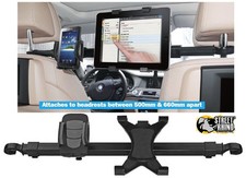 Saab 9-5 Universal Headrest Bar Mount Tablet Phone Holder