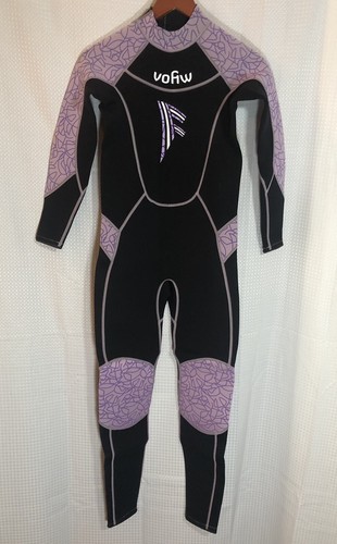 Vofiw Kids Wetsuit Girls Purple Back Zip Full Body Long Sleeve Size 16 (5’3-5’6) - Imagen 2 de 9
