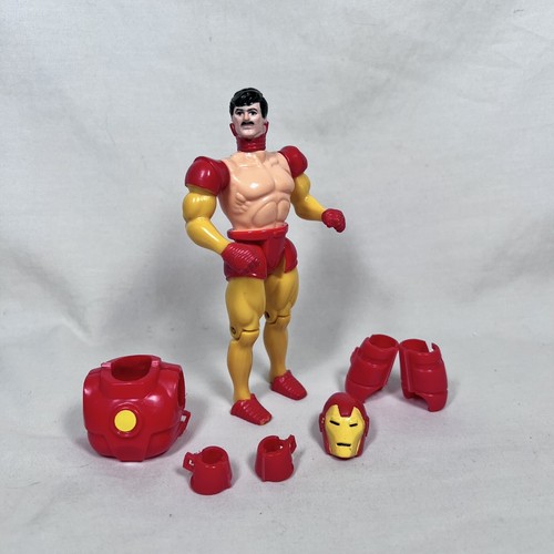 Iron Man Quick Change Armor komplett Marvel Superhelden ToyBiz 1991 - Bild 11 von 11