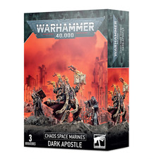 Games Workshop Warhammer 40K Chaos Space Marines Dark Apostle Miniatures