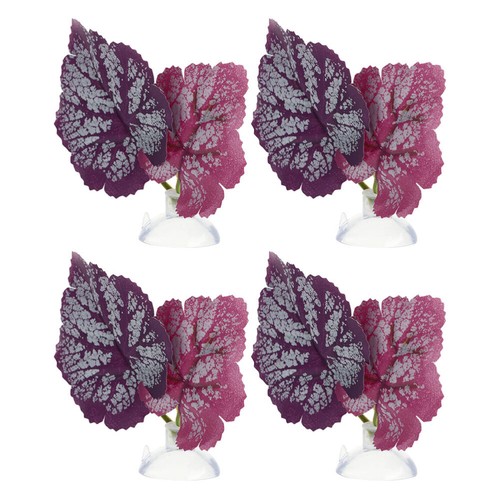 4 Stck. Betta Fisch Blatt Kreativ Aquarium Ruhe Beete für Zuhause Geschenk Shop Büro - Bild 2 von 12