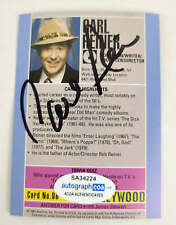 Carl Reiner Autographed Starline Hollywood Collectors Trading Card ACOA Carl Reiner Autographed Starline Hollywood Collectors Trading Card ACOA