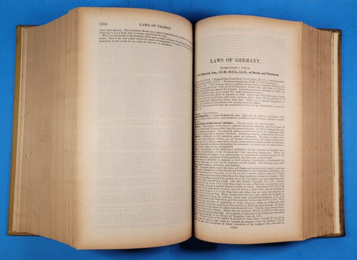 Rechtsverzeichnis 1922 Hubbell's Laws & Lawyers Barristers 598 Seiten - Bild 7 von 16