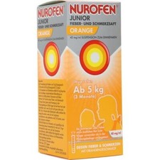 NUROFEN Junior Fieber-u.Schmerzsaft Oran.40 mg/ml 100 ml PZN 16536808