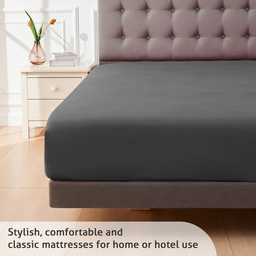 Luxury 2000TC Extra Deep Fitted Sheet Ultra Soft Queen/King Size Bed Sheet Cover - Picture 3 of 31