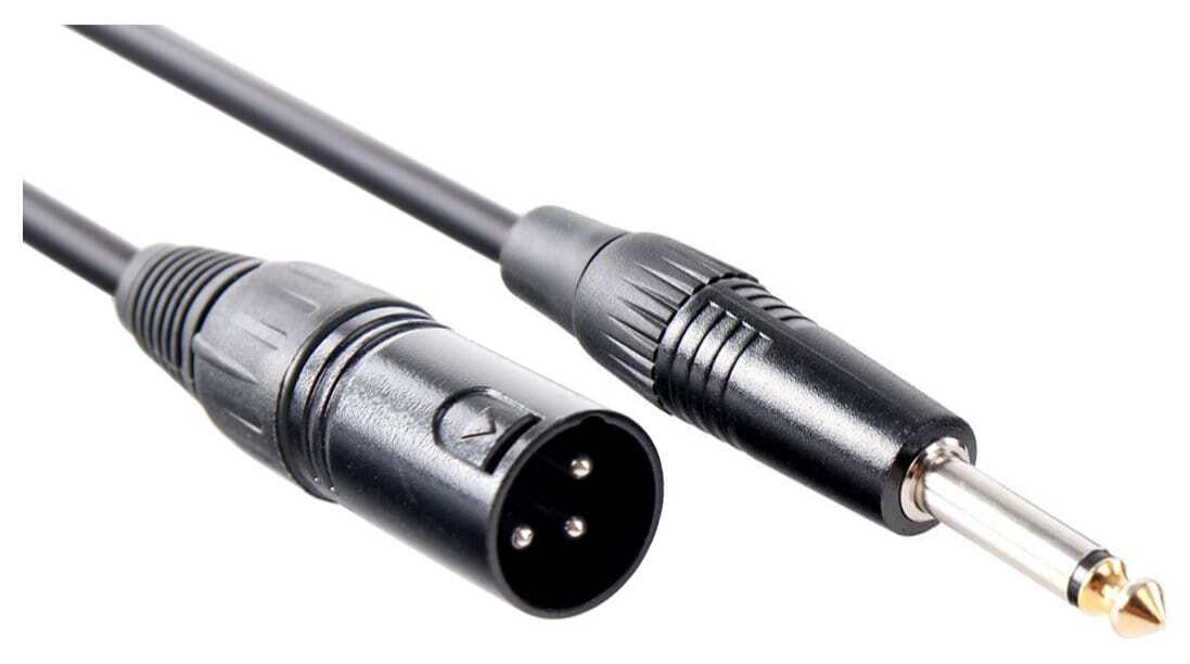 Thumbnail - Professionelles Audiokabel Mono 6,3 Mm Klinkenstecker - Xlr Male