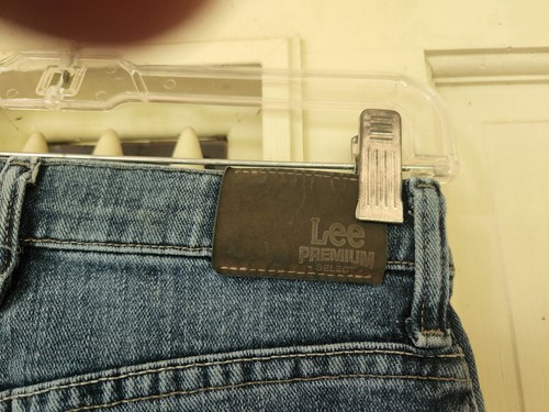 Lee Premium Select Boys' Size 12S Straight Leg Denim Jeans ADJUSTABLE WAIST EUC - Picture 3 of 3