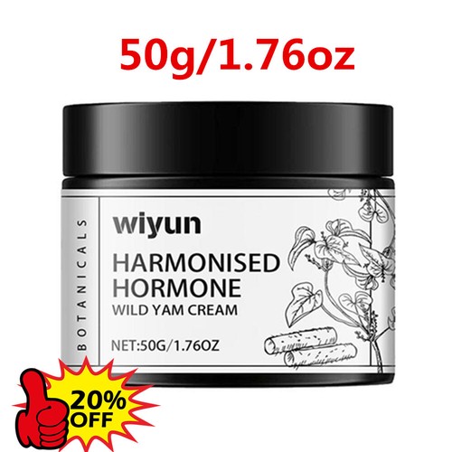 - Natürliche Wild Yamswurzel Creme Essential Menopause Unterstützung Linderung Wild Yamswurzel Creme 50g - Bild 1 von 17