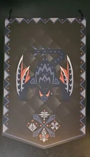 Monster Hunter Nargacuga Custom Made Cloth Larger Banner