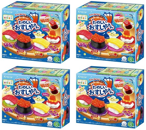 Japanische Popin Cookin Sushi Süßigkeiten Zum Selbermachen Kit Rei Ei Tsuna Omelett Lachs Kracie - Bild 8 von 49