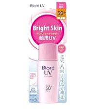 Sunscreen Biore UV Bright Face Milk SP50+ PA+++ 30ml
