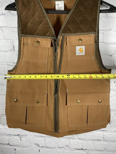 Vintage CARHARTT Small Game Duck Hunting Vest - Excellent Condition 80s/90s - M - Picture 7 of 8