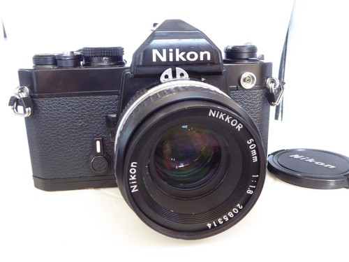 Cámara Nikon FM Film 35mm SLR Nikkor 50mm F1.8 lente nuevos sellos + filtro b3 - Imagen 4 de 9