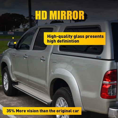 1X LEFT LHS SIDE MIRROR GLASS FOR 2005-2015 Toyota Hilux GGN15 KUN26 TGN16 - Picture 9 of 13