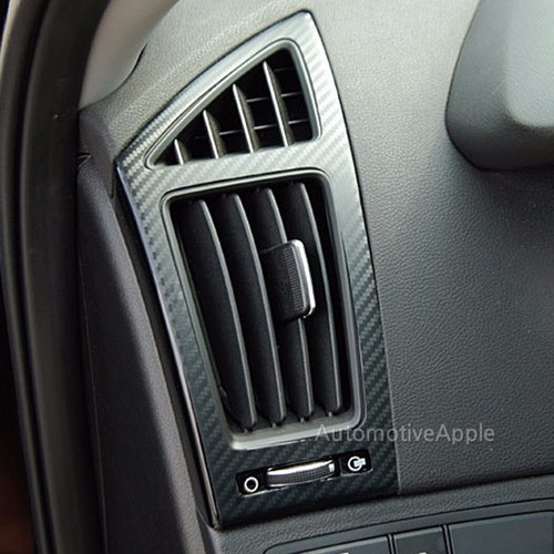 Tuyere Window Switch Decal Sticker Carbon Fabric For Hyundai i45 Sonata YF - Picture 3 of 6