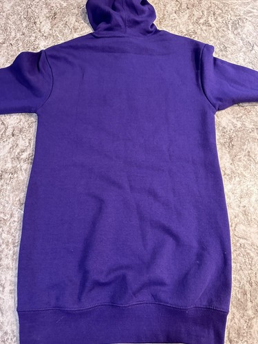 NWT Junior Women’s Minnesota Vikings Hoodie Tunic Purple Medium 7/9 NFL - Picture 9 of 9