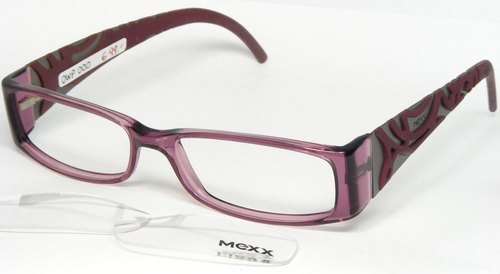 MEXX 5366 100 TRANSPARENT PLUM EYEGLASSES GLASSES FRAME 51-14-135mm (NOTES) - Bild 1 von 12