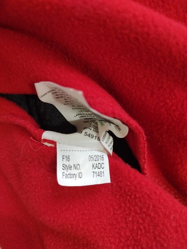 Atlanta Falcons Jacket Thermal Fleece Majestic Lined Full Zip Size XL - Picture 20 of 22
