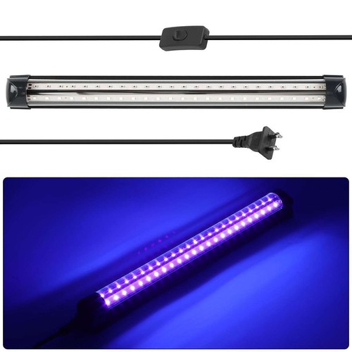 48LED UV Black Light Bar Fixtures Ultraviolet Lamp US Strip Plug Party Club US - Picture 5 of 11