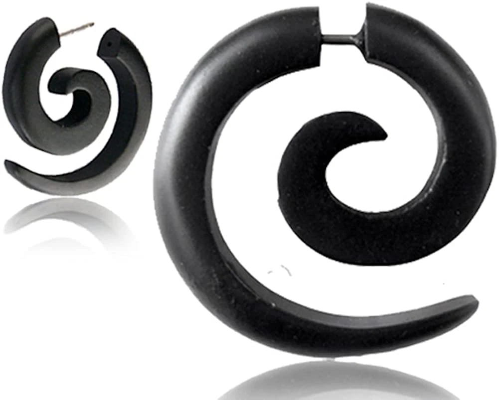 Faux spiral gauges deals