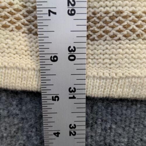 Structure Men's Knit Henley Sweater Large Long Sleeve Multicolor Striped - Picture 11 of 12