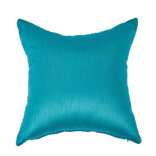 Teal decorative pillows for sofa designer throw pillows embroidered pillow cover - Bild 8 von 8