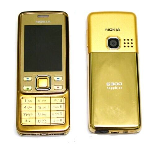 NEW Nokia 6300 Classic Gold Unlocked Camera Mobile Phone+Warrenty - Picture 2 of 2