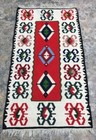 Turkish Kilim, Vintage Beautiful Handmade Flatweave Kilim 2x4 ft Free Ship