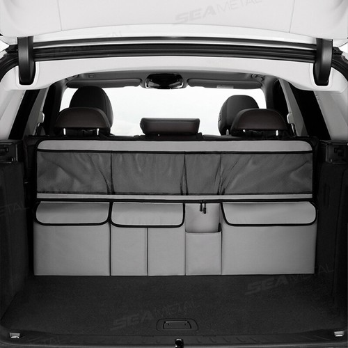 Car Trunk Storage Bag Foldable Organizer Car Seat Back Hanging Storage Organizer - Bild 6 von 7
