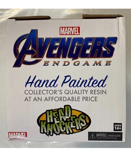 NECA - Avengers End Game - 8" Head Knocker - Iron Man NEW - Picture 5 of 6
