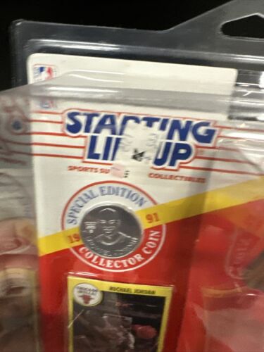 NBA 1991 Kenner Starting Lineup Chicago Bulls Michael Jordan Action Figure - Picture 3 of 10